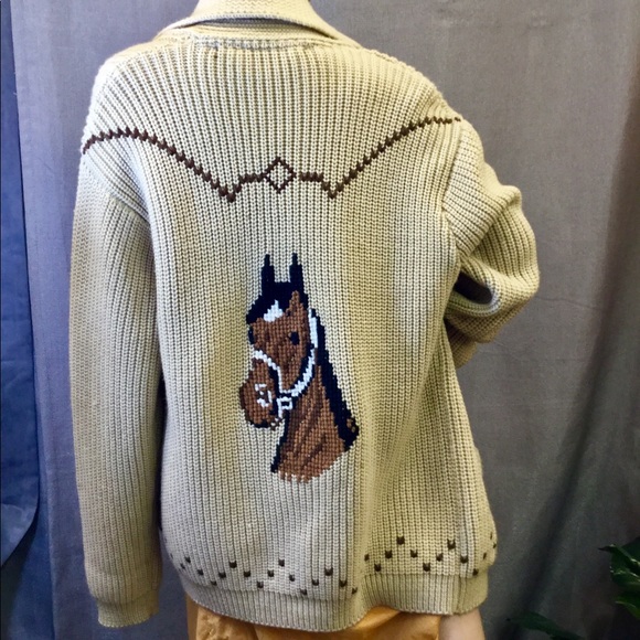 Vintage Miller Outerwear Knit Horse 